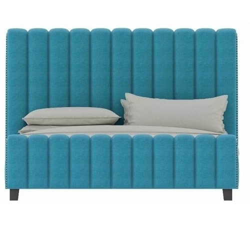 Двуспальная кровать Гомер MUR-IK-GOMER с мягкой спинкой